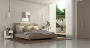 quarto com natureza